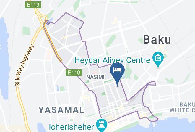 Baki - Mildom Hotel Baku Maps