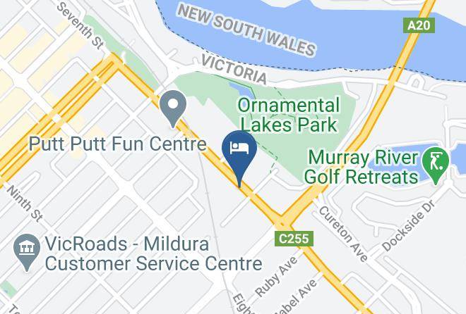 Mildura - Mildura City Gate Motel Maps