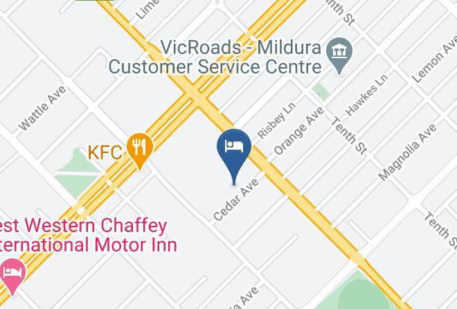 Mildura - Mildura International Backpackers Maps