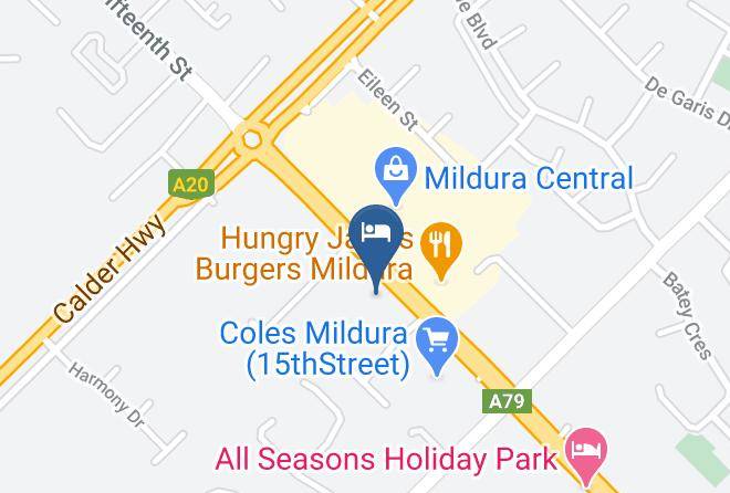 Mildura - Mildura Plaza Motor Inn Maps