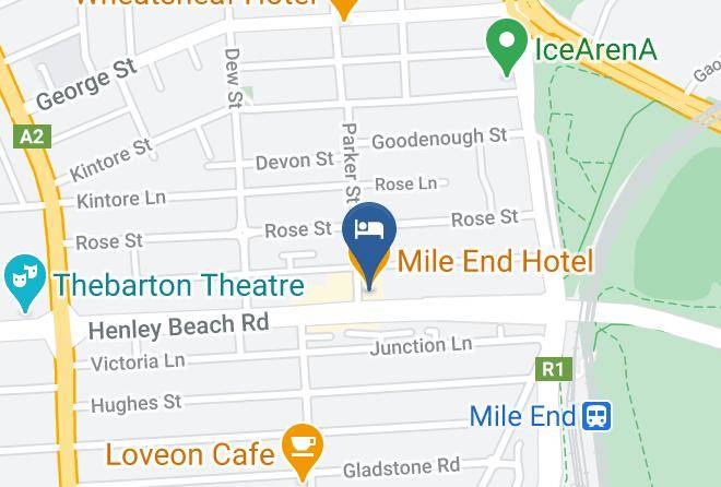 West Torrens - Mile End Hotel Maps