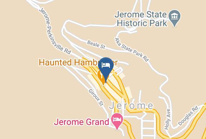 Yavapai - Mile High Grill And Inn Maps