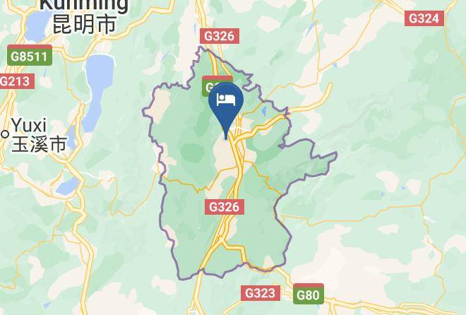 Mile Qingnianyishudongfengyun Map