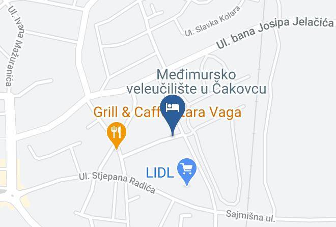 Cakovec - Milenij Doo Maps