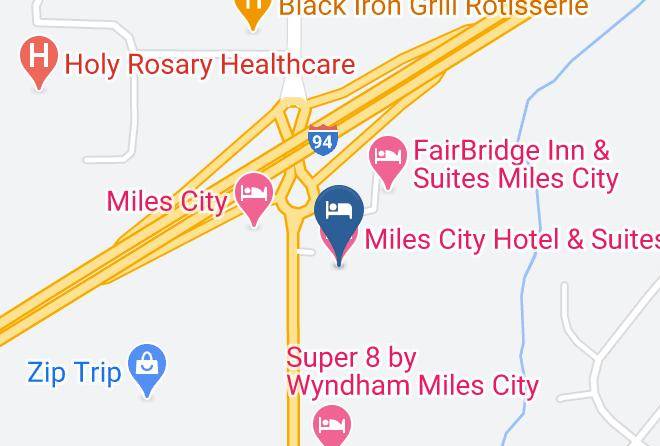Custer - Miles City Hotel & Suites Maps