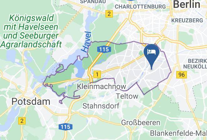 Stadt Berlin - Miles Hotel Berlin Steglitz Maps