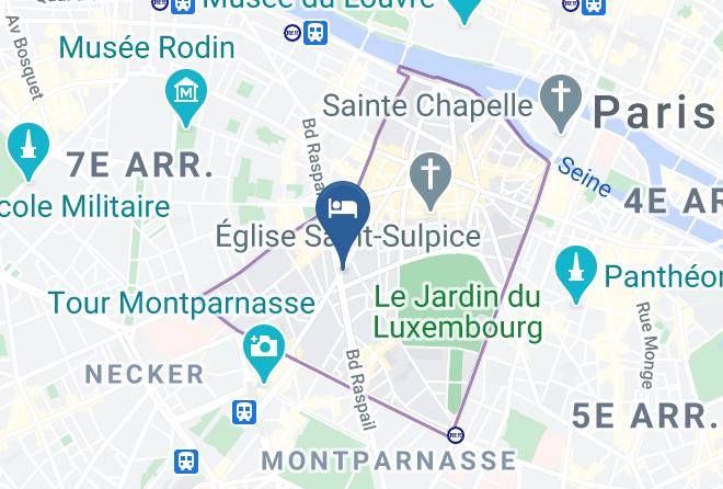 Paris - Milestay Saint Germain Maps
