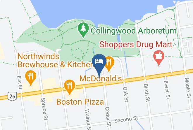 Simcoe - Milestone Motel Maps