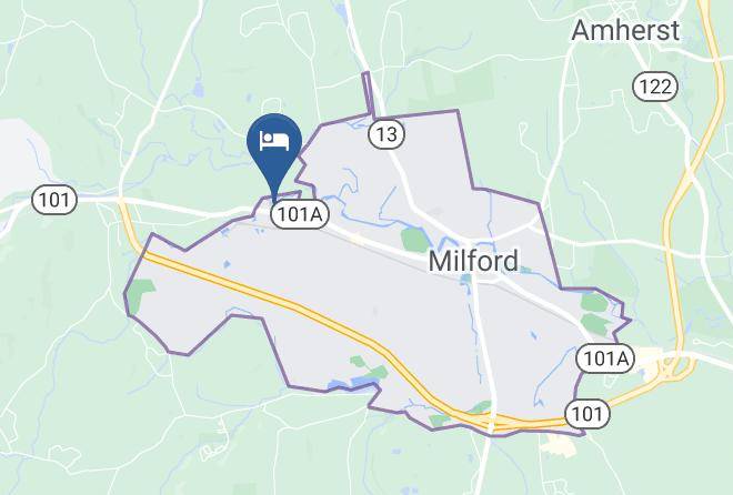 Hillsborough - Milford Motel Maps