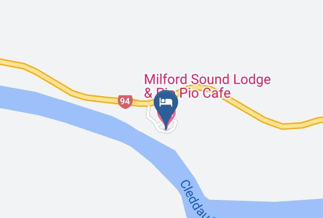 Fiordland National Park - Milford Sound Lodge & Pio Pio Cafe Maps