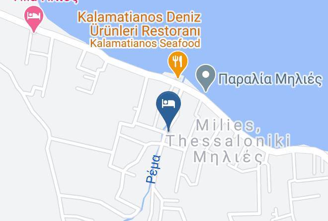 Salonica - Hotel Milies Maps