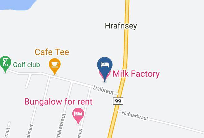Sveitarfelagi Hornafjorur - Milk Factory Maps