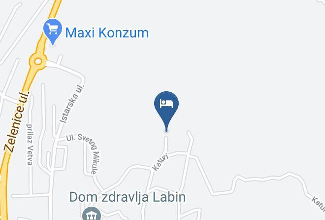 Labin - Milka Holiday Maps