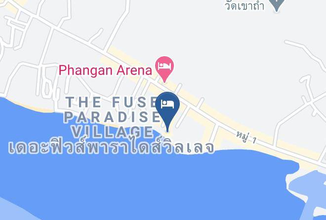Amphoe Ko Pha Ngan - Milky Bay Resort Maps