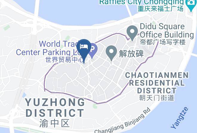 Yuzhong District - Milky Way Hotel Maps