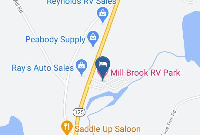 Rockingham - Mill Brook Rv Park Maps