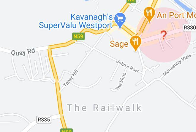 The Mariner Westport Map