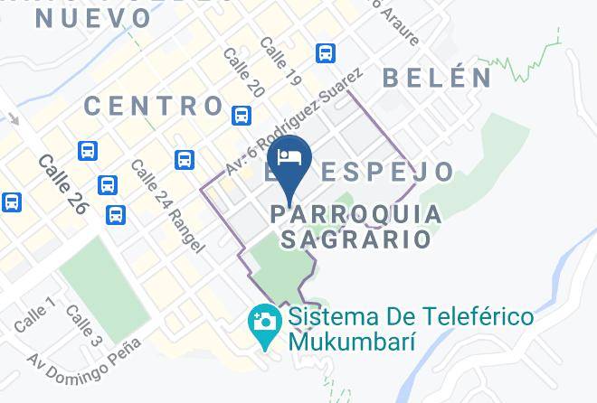 Libertador - Milla Hotel Av 8 Maps