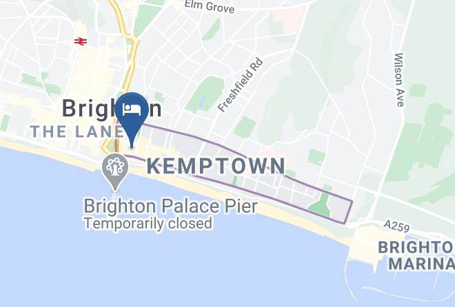 Brighton And Hove - Happy Brighton Maps