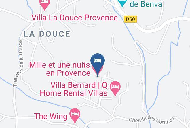 Var - Mille Et Une Nuits En Provence Maps