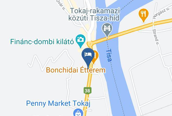 Tokaj - Millenium Hotel Maps