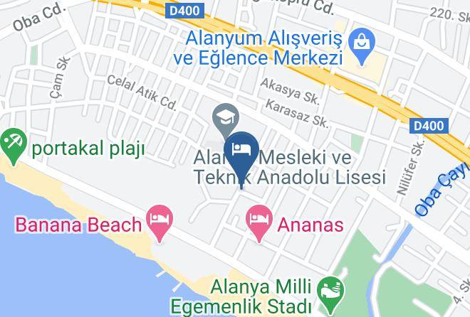 Alanya - Millenium Park Hotel Maps