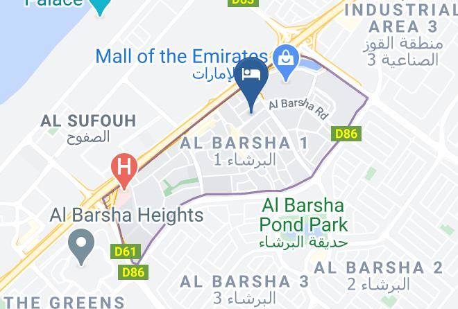 Dubai - Millennium Al Barsha Maps