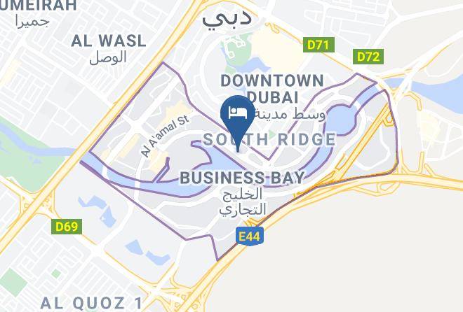 Dubai - Millennium Atria Maps