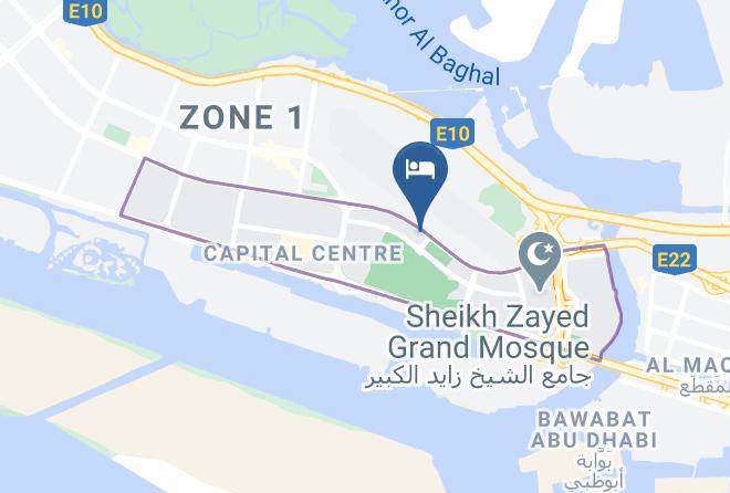 Abu Dhabi - Millennium Al Rawdah Hotel Maps
