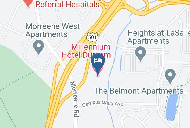 Durham - Millennium Hotel Durham Maps