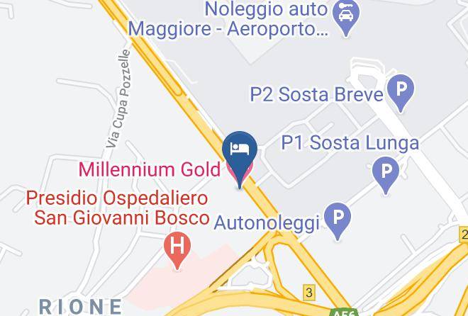 Millennium Gold Hotel Map