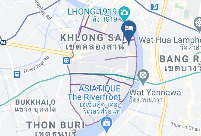 Phra Nakhon - Millennium Hilton Bangkok Maps