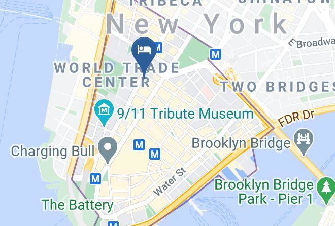 Millennium Downtown New York Map