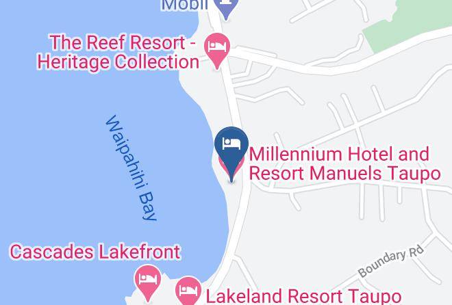 Taupo - Millennium Hotel And Resort Manuels Taupo Maps