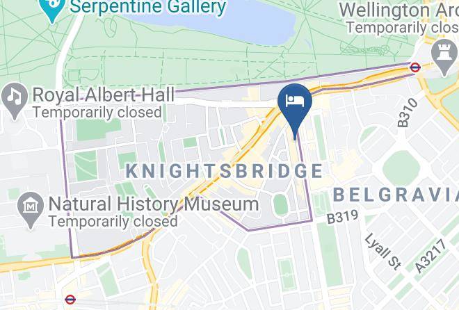 London - Millennium Hotel London Knightsbridge Maps