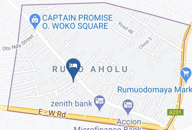 Port Harcourt - Millennium Hotels Rumuagholu Maps