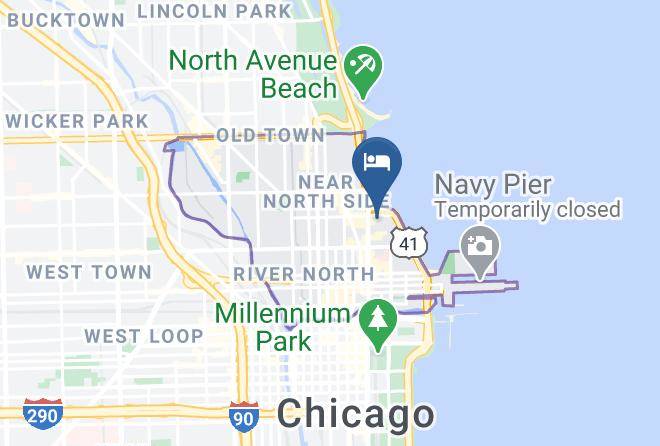 Cook - Millennium Knickerbocker Hotel Chicago Maps