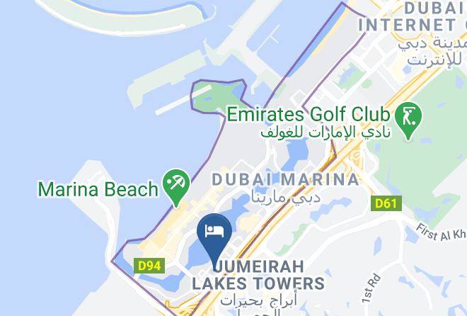 Dubai - Millennium Place Marina Maps