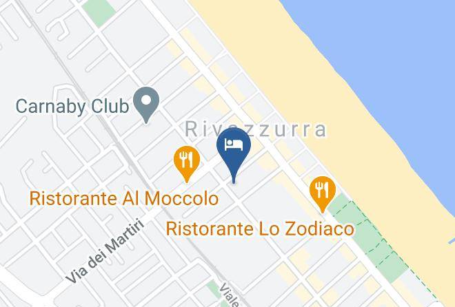 Rimini - Residence Millennium Maps