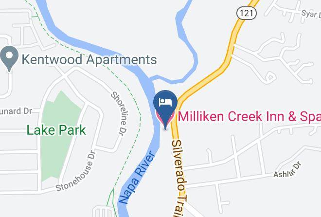 Napa - Milliken Creek Inn & Spa Maps
