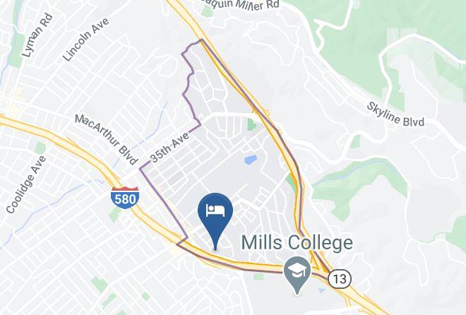 Alameda - Mills Motel Maps