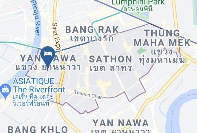 Yan Nawa District - Miloft Sathorn Hotel Maps