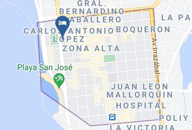 Encarnacion - Milord Hotel Boutique Maps