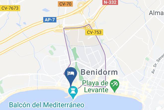 Alicante - Milord's Suites Maps
