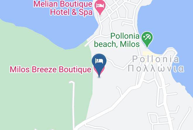 Milos - Milos Breeze Boutique Hotel Maps