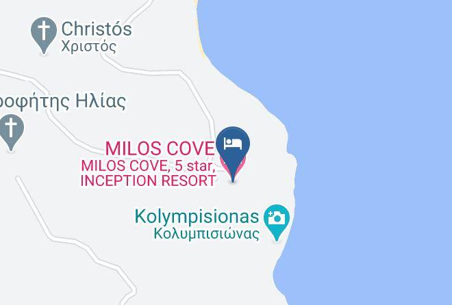 Milos - Milos Cove Maps