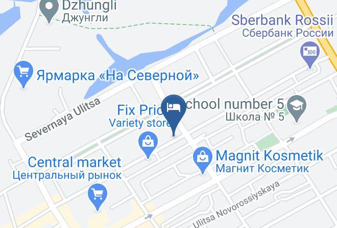 Anapa - Milotel Pavel Maps