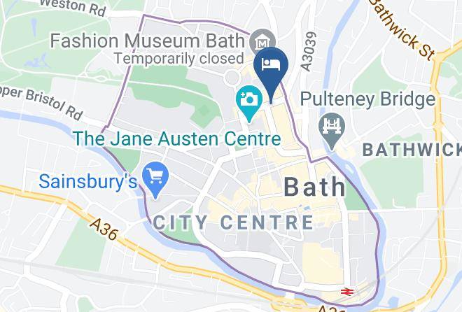 Bath And North East Somerset - Milsoms Hotel Maps