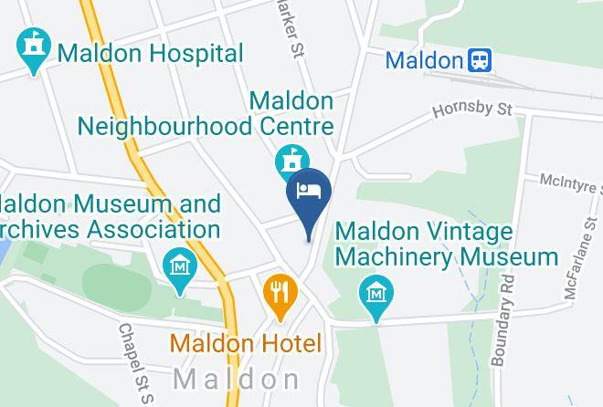 Mount Alexander - Miltanvy At Maldon Maps