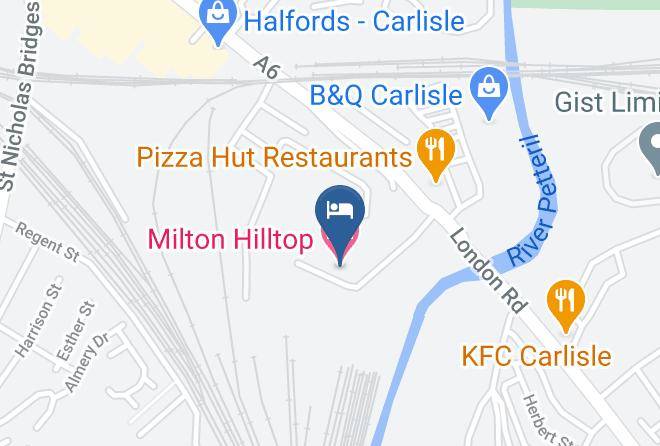 Milton Hilltop Hotel Map